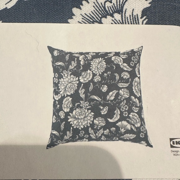 IKEA Other - IKEA Blue and White Floral Accent Pillow covers